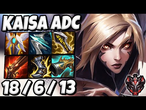 Kaisa vs Jinx [ ADC ] Lol Korea Grandmaster Patch 11.22 ✅