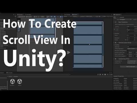 How To Make a Scroll View in Unity (The ULTIMATE Guide!)