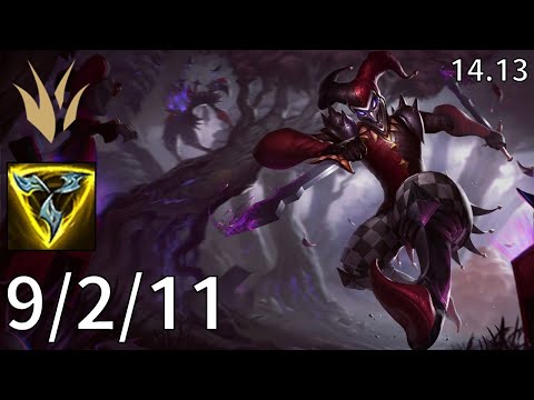 Shaco Jungle vs Gwen - EUW Grandmaster | Patch 14.13