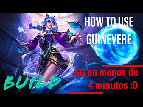 Guia para usar a guinevere en menos de 4 minutos|MOBILE LEGENDS| S16 |MAINEALA COMO UN PROFESIONAL ✔
