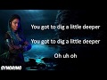 Descendants 3 Dig A Little Deeper Lyrics