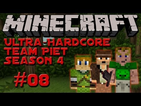 Let's Play Minecraft Ultra Hardcore S4E08 [Team Piet/Full-HD] - Genatzt