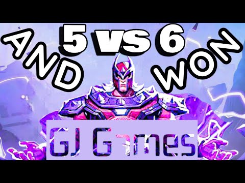 5 v 6 and WON!! | MAGNETO | Marvel Rivals | GJ GAMES LIVE 