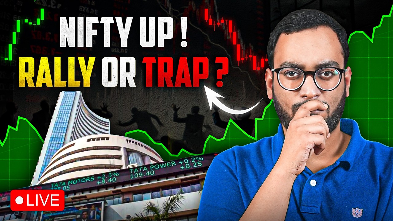 🔴Nifty Rally or Trap? | Nifty & Sensex Prediction Tomorrow | 23 Sep | Investographer