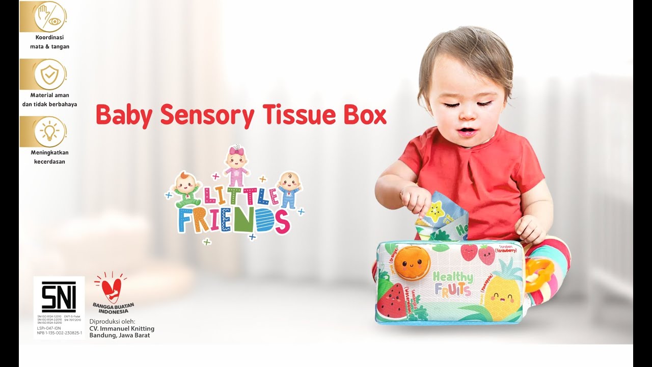 Baby Sensory Tissue Box