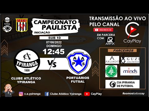 YPIRANGA X PORTUÁRIOS - FUTSAL SUB 10