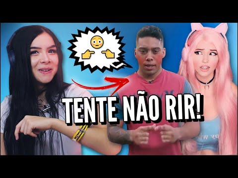 JOVENS REAGEM A DESAFIO TENTE NÃO RIR #34 - SE RIR LEVA CHOQUE