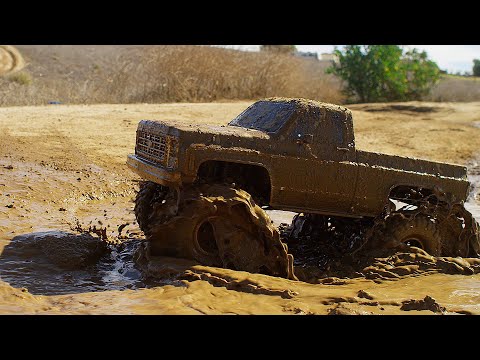 @Chevrolet K10 Mud Run | @Traxxas TRX-4 High Trail