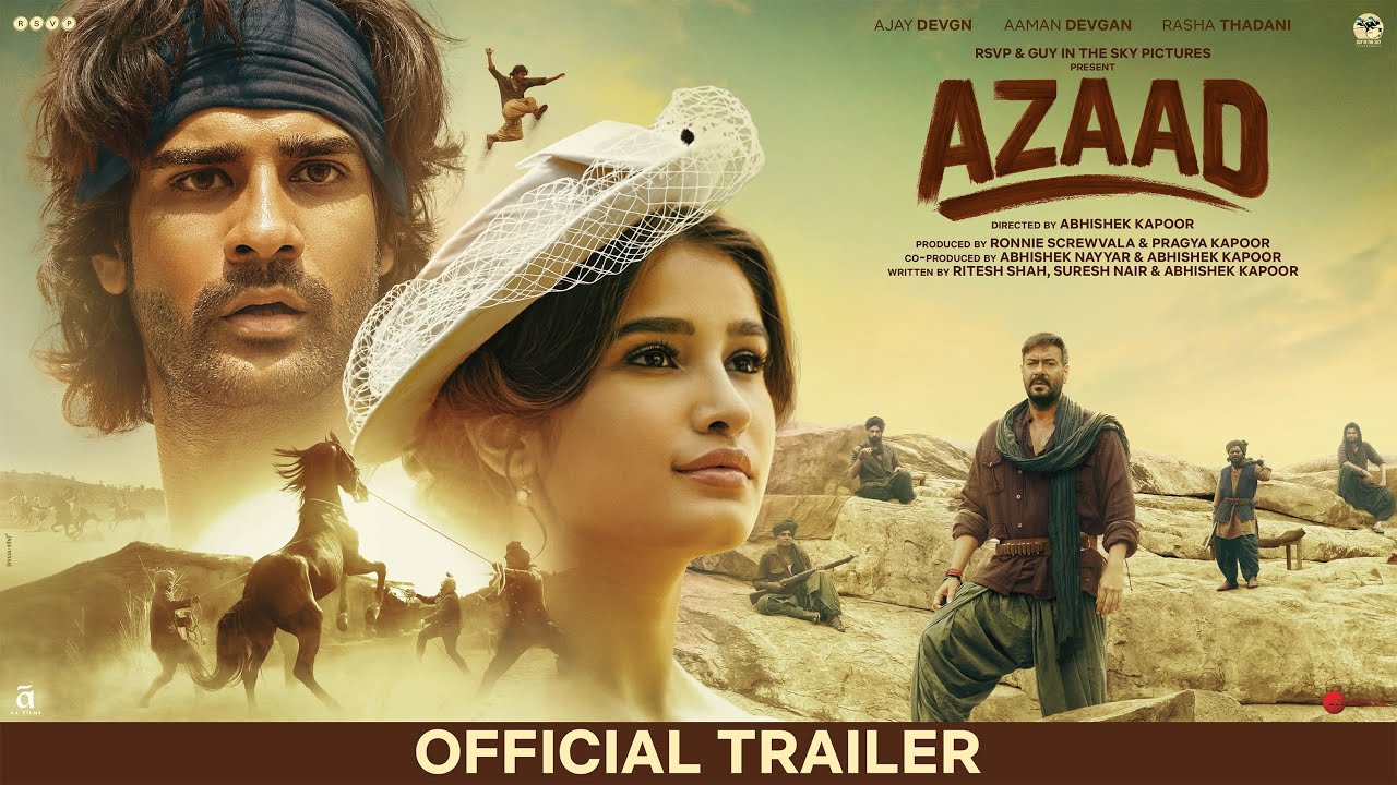 Azaad Trailer Thumbnail