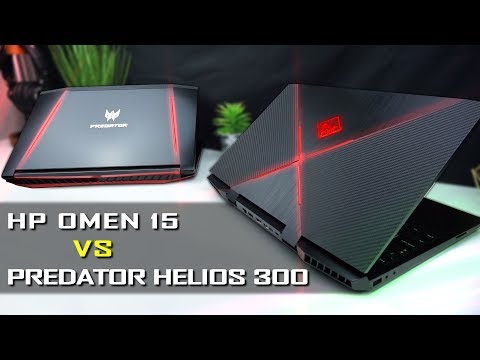 Acer Predator Helios 300 vs HP Omen 15 - In-depth Comparison / Review || GTX 1060 / i7-8750H / 144Hz