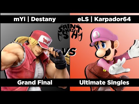 Saint Smash #9 - Grand Final - mYi | Destany (Terry) Vs. eLS | Karpador64 (Luigi)