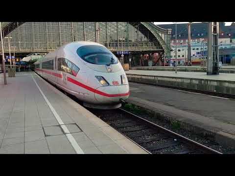 ICE 3 nach Basel SBB über Bonn Hbf und Frankfurt Flughafen Fernbahnhof!