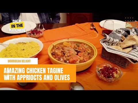 Amazing Moroccan Chicken Tagine With Apricots And Olives