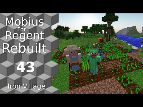 Mobius For Regent Rebuilt: 43 - MineColonies Sawmill, Fisherman's Hut, and Farm
