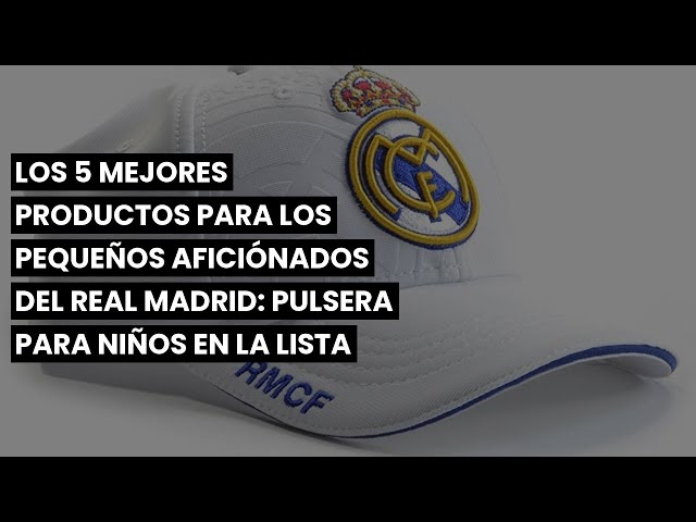 Vídeo relacionado con Reloj Oficial del Real Madrid para niños RMD0014-35, Pulsera, Deporte