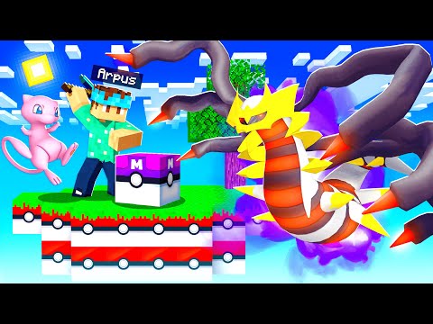 BOSS LEGENDARY Pixelmon SKYBLOCK CHALLENGE in MINECRAFT!