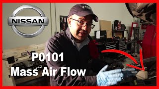 2011 Nissan Murano P0101 Mass Air Flow Sensor