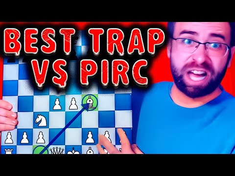 The BEST TRAP against the PIRC DEFENSE