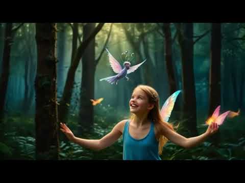 a Floresta Encantada para crianças