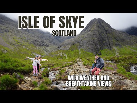 ISLE of SKYE Scotland | Fairy Pools | Wild Weather & Epic Landscapes!