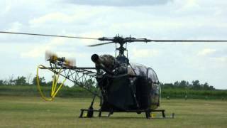 preview picture of video 'Helikopter készül a felszálláshoz'