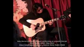 John Norum and Joey Tempest performing an acoustic live set - May 2012