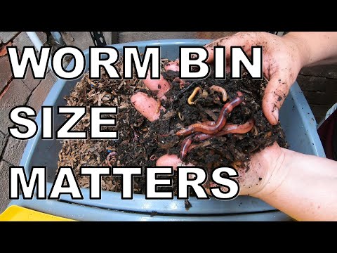 European Night Crawlers: Optimizing Worm Farm Size