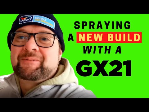 Spray Painting a New Build Property: Graco Airless GX21 Review