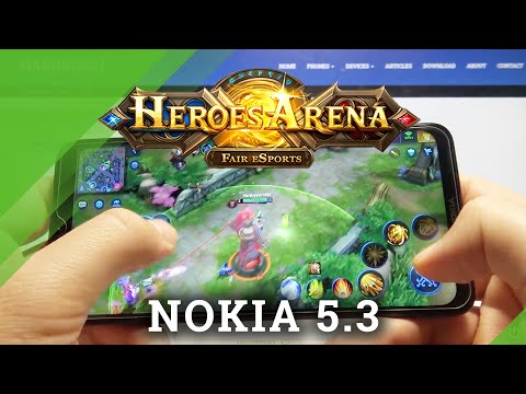 Heroes Arena Gameplay on NOKIA 5.3 - Test Gaming Experience