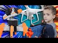 Nerf Battle:  Drone Invasion Rewind (Twin Toys)