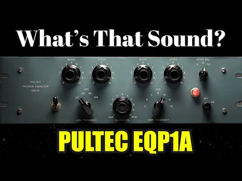 The Pultec EQP1A--It's History plus comparisons with the Wave Puigchild.