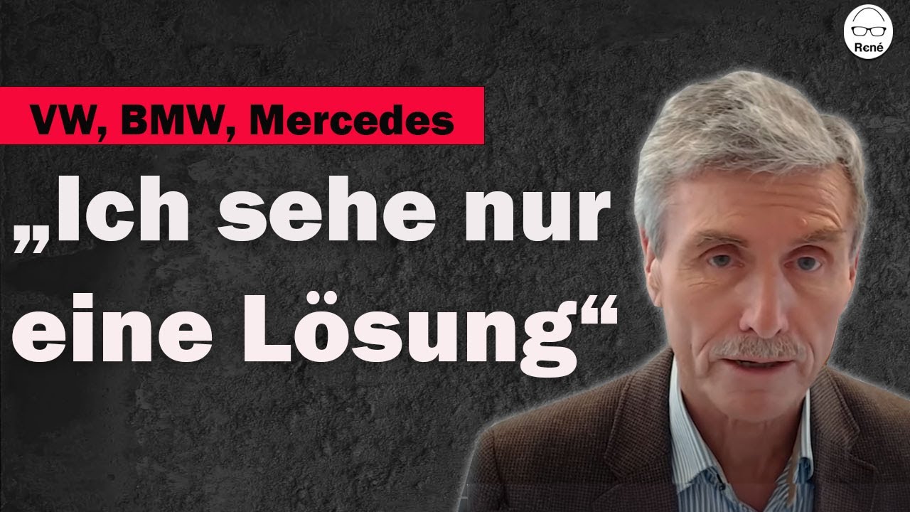 Ferdinand Dudenhöffer: NUR EINE STRATEGIE kann VW, BMW und Mercedes jetzt retten