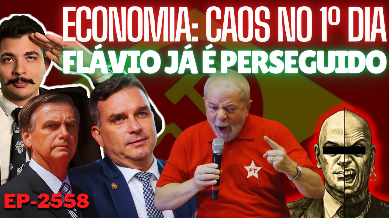 Economia DERRETE no 1º Dia Após Eleição + Flávio JÁ É PERSEGUIDO + Contenção de Danos é POSSÍVEL.
