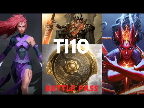 TI10 BATTLE PASS - THE INTERNATIONAL 2020 COMPENDIUM DOTA 2 | 3 FREAKING ARCANAS