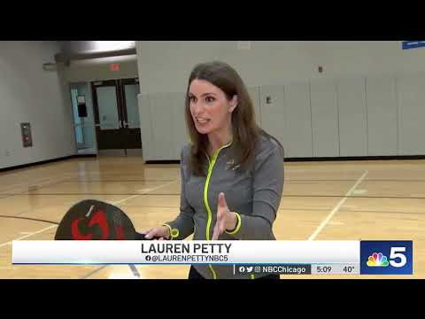Dr. Jorge Chahla featured on NBC Chicago's news segment, 'Pickleball Injuries'.