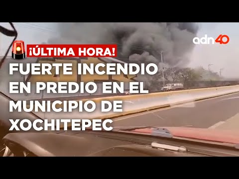 🚨¡Última Hora! Fuerte incendio en predio en el municipio de Xochitepec, Morelos