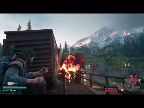 Days Gone - Death Train Horde - Easy Way To Beat It
