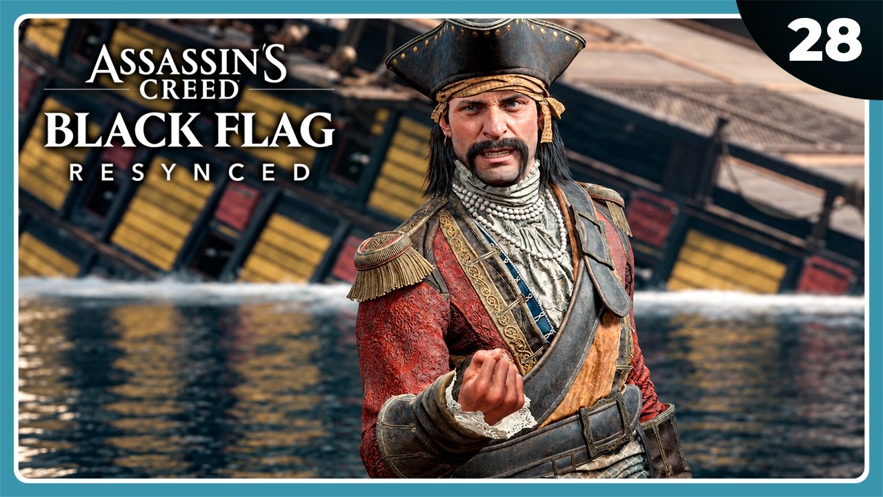 ACBF #28 | AL FIN CARA A CARA | ASSASSIN'S CREED BLACK FLAG RESYNCED Gameplay Español