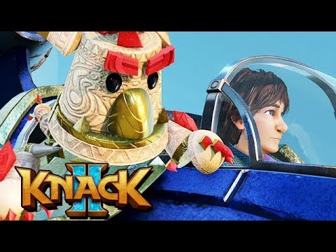 Knack 2 Gameplay German PS4 PRO - Flucht von der Insel