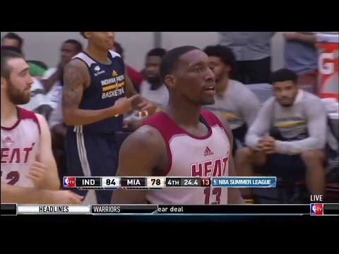 July 03, 2017 - NBATV (Bam Adebayo HL) - Miami Heat Summer League Game 03 Vs Pacers - Loss (00-03)