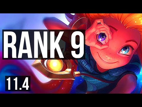 ZOE vs EZREAL (MID) (DEFEAT) | Rank 2 Zoe, Rank 9, 14/3/8, Dominating | EUW Challenger | v11.4