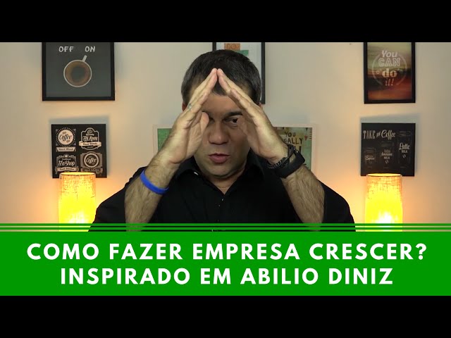 Videouttalande av Abílio Diniz Portugisiska