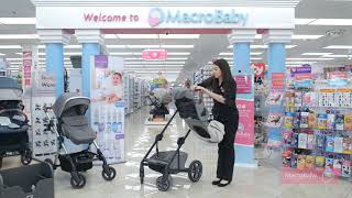 NUNA MIXX STROLLER  DEMO | MacroBaby | How to open and close your stroller