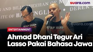 Download lagu Momen Langka! Ahmad Dhani Tegur Ari Lasso Pakai Bahasa Jawa Gara-Gara Berisik di Depan Wartawan mp3