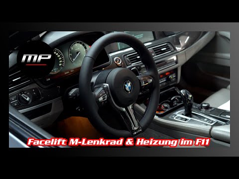 Retrofitting an LCI M steering wheel with steering wheel heating in the BMW F11 - Marx-Performance