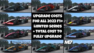 Formula 1 2023 Limited Series & Full Upgrade Costs.