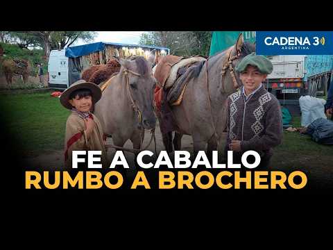 ¡Arrancó la Cabalgata Brocheriana 2026! Peregrinos emocionados parten desde Alta Gracia | Cadena 3