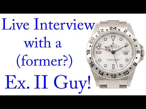 Live Interview with an Explorer II Guy