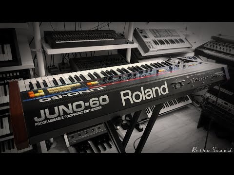 Roland Juno-60 Analog Synthesizer (1982) *Timeless Synth*