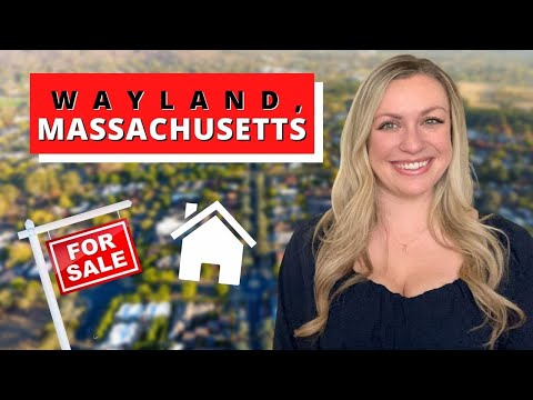 WAYLAND, MA 🏡🏠🏘 LIVING in SUBURBS of MASSACHUSETTS!!